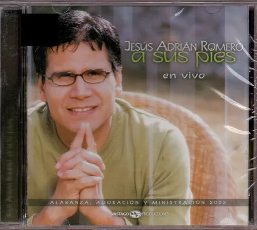 Estar A Tus Pies Jesus Adrian Romero Cd Jesus Adrian Romero A Sus Pies En Vivo | MercadoLibre