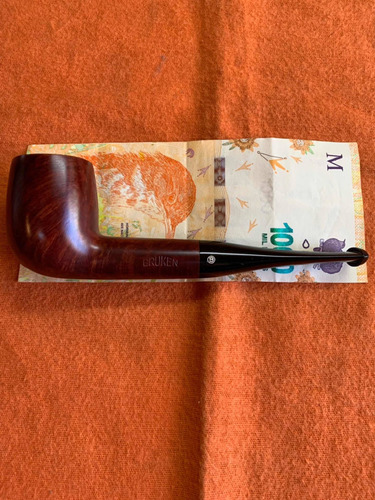 Pipa Bruken Spain Año 1968 Nueva Sin Uso Long Billard 70/80