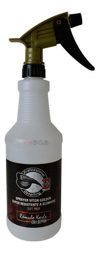 Pulverizador Borrifador Sprayer Resistente Quimicos Golden V Cor Branco