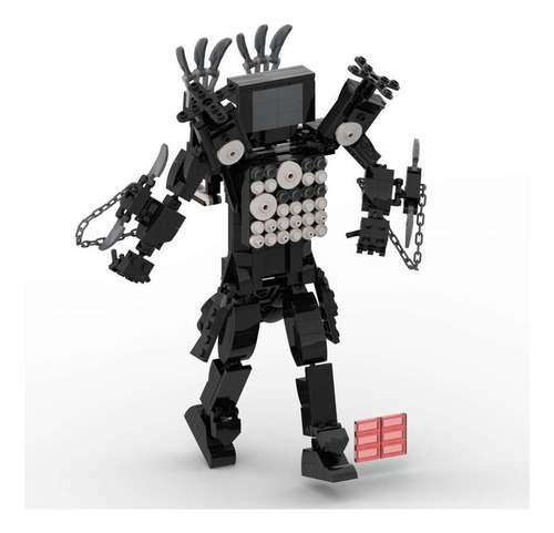 Toys Titan Tv Man Building Block Mejorados Para Inodoro Skib