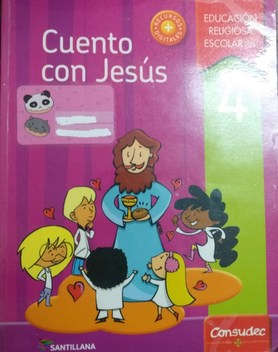 Libro Usado - Cuento Con Jesus 4 - Santillana