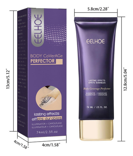 El Maquillaje P Natural Gloss Para Piernas Y Cuerpo Cubre Ta