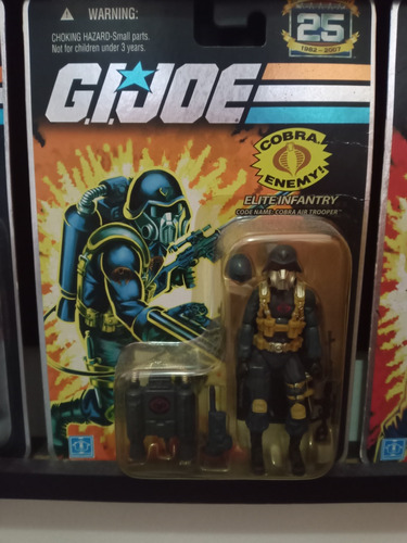 Gijoe 25 Aniversario Cobra Amor Trooper Nuevo Leer Descrip!