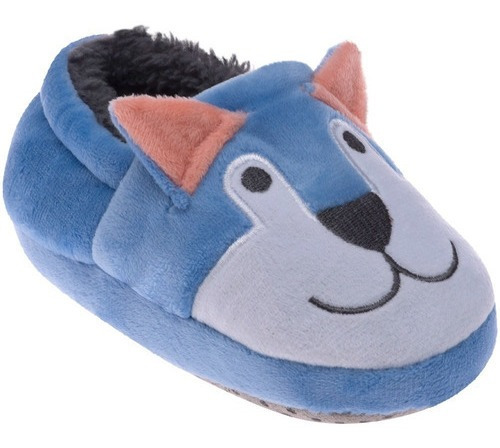 Pantufa Infantil Antiderrapante Menino Cachorro Dog Pimpolhb