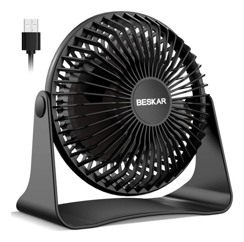 Ventilador De Escritorio Pequeño Usb, Ventiladores Por...