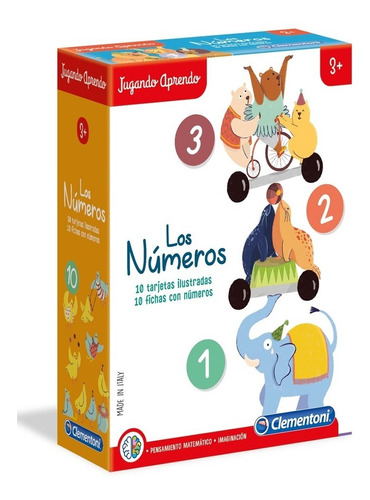 Juego Educativo Clementoni Aprendo Los Números 55303