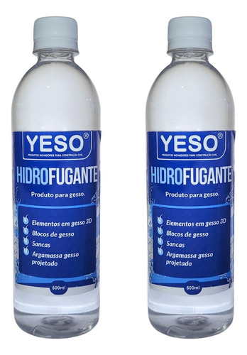 Hidrofugante Impermeabilizante Para Gesso Yeso 02 Unidades 