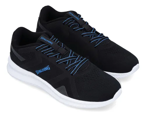 Zapatilla Deportiva Hombre Spalding Fsm Negro Turquesa