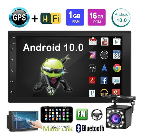 Estéreo Mirror Link 7 In Android  Con Bluetooth Para Auto