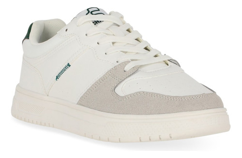 Tenis Casual Caballero Charly Blanco 667-41
