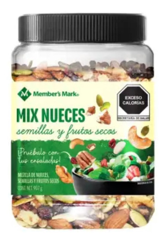 Mix De Nueces Members Mark Para Ensaladas 907 G