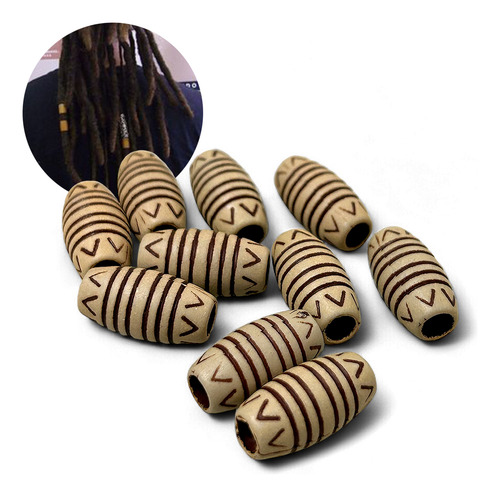 Miçanga Para Tranças Box Braids Ou Dreadlocks 10 Und Abs