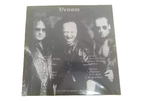 Lp Venom Duplo-live Eindhoven Holland (1996) Raro Importado (Usado)
