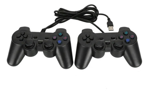 Joystick Pc Usb X2 Analogico Vibracion Gamepad Mando