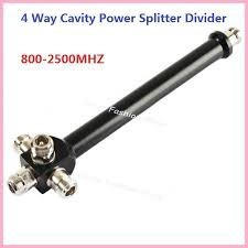 Spliter Divisor 4 Vias Repetidor Booster Celular 2500 Mhz