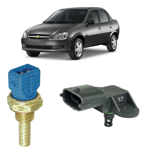 Kit Sensor Temperatura Sensor Map Classic 1.0 2008 A 2014