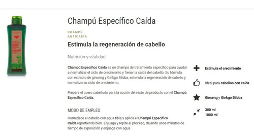 Kit Anticaída Salerm Biokera Estimula Crecimiento De Cabello