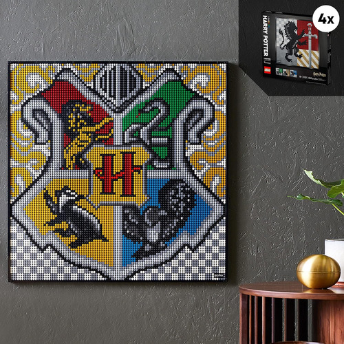 Lego Art Harry Potter Hogwarts Crests 31201 Building Kit;...
