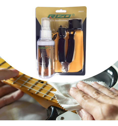 Producto De Limpieza De Guitarra Paño De Limpiador De