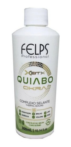Imagen 1 de 2 de Xbtx Quiabo Okra Nanoplastia Sin Formol Keratina