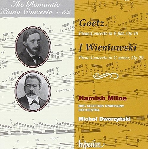 Concierto De Piano Romántico Vol.52: Goetz, Wieniawski