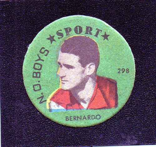 Sport 1956, Figurita N° 298 Bernardo, Newells, Mira !!!