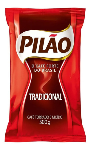 Café Pilão 500g Tradicional Almofada Po De Café Pilao Moido