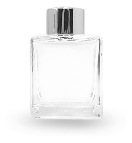 Imagem 3 de 9 de 10 Frascos Vidro-cubo Para Aromatizador 100ml Tampa Luxo