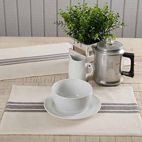 Market Place Grain Sack Stripe Placemats Juego De 4 12 X 18