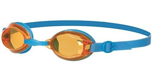 Gafas Motos Speedo - Gafas Unisex Jet Junior, Azul / Naranja