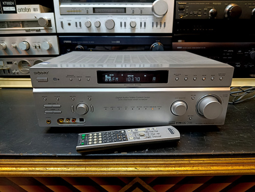 Sintoamplificador Home Theatre Sony Str-de897 7.1 Hbaudio Gris (Usado)