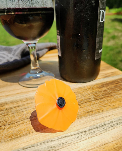 Juego De Tapón De Botella De Vino Poppy Poppy Poppy Poppy