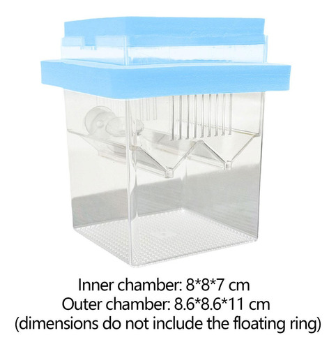 Caja De Reproducción De Peces Flotantes Caja De Azul