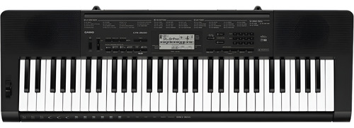 Teclado De 61 Teclas Sensibles Casio Ctk-3500 Con Adaptador