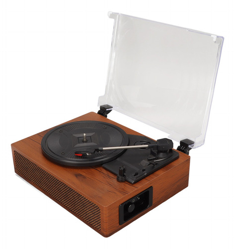 Tocadiscos Con Fonógrafo Vintage, Portátil, Retro