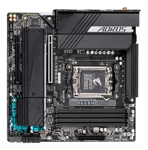 Tarjeta Madre B650m Aorus Elite Ax Am5 Ddr5 Micro Atx