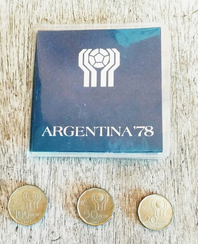 Monedas Conmemorativas Mundial 1978
