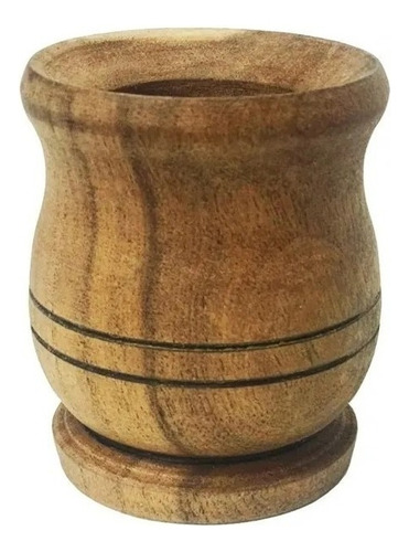 Mate Madera Algarrobo Perita Premium Base Pettish Online Color Marrón Pera