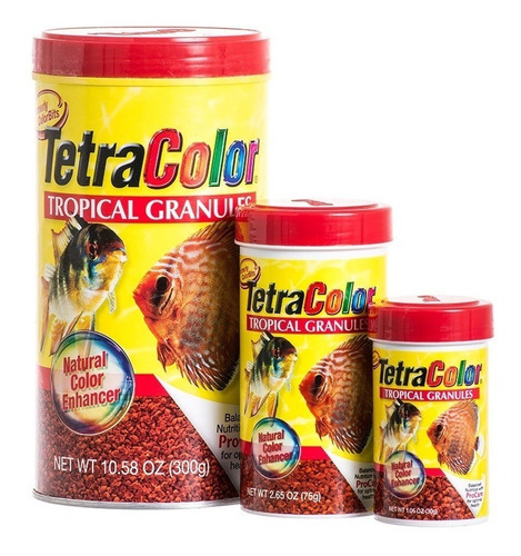 Tetra Color 300g + 25 Bonus Extra 375g Alimento Peces Discus