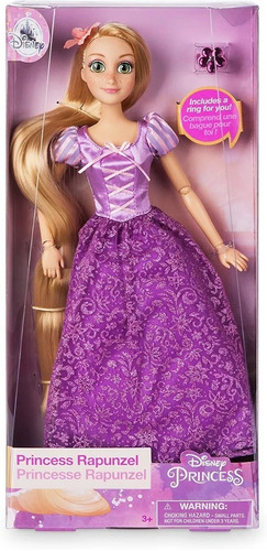Rapunzel Muñeca Princess Barbie De Disney Store Original