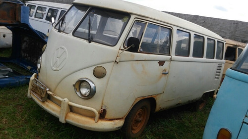 Volkswagen Kombi Corujinha Bus P/ Restaurar Entrego Dock Ok