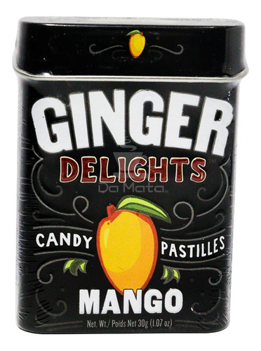 Pastilha Importada Ginger Mango