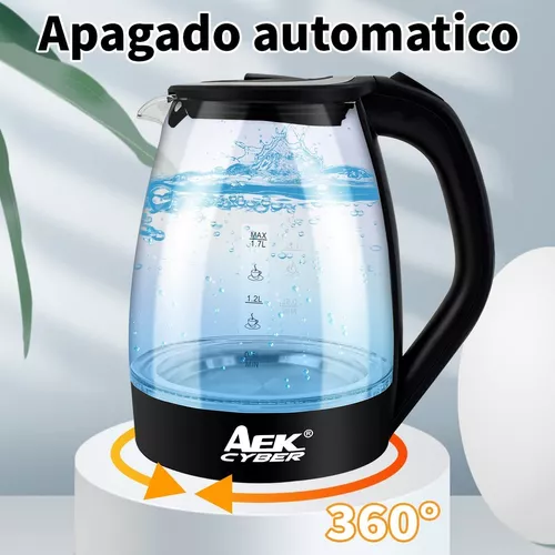 Hervidor de Agua 1.7L Electrico para Hervir Agua Rapido Tetera