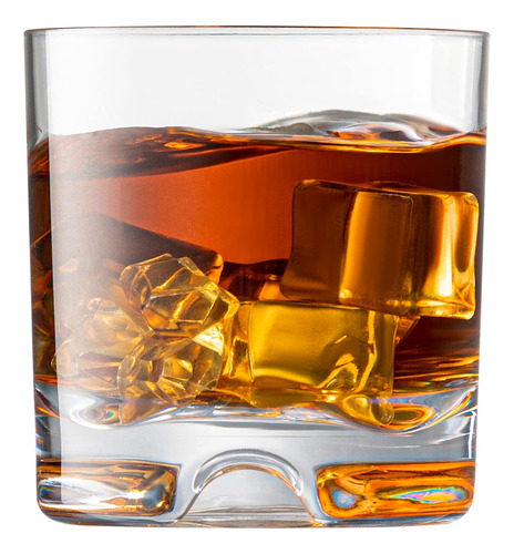 Vasos De Whisky De Plastico Irrompibles (juego De 4) De 9 On