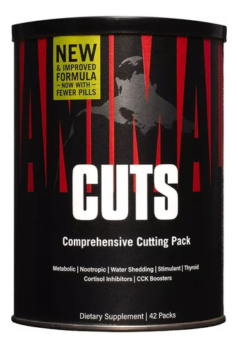 Animal Cuts 100% Original!! 42 Packs Universal- Americano