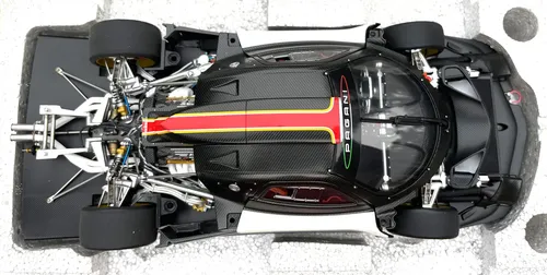Mini 1:18 Pagani Zonda R Autoart Signature(white) Raríssima