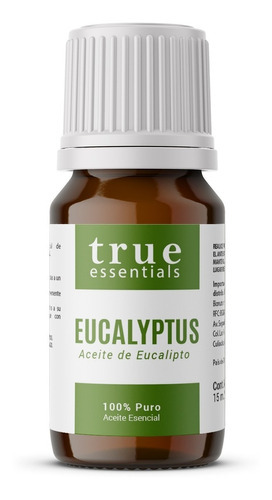 True Essentials Aceite Esencial Eucalyptus Puro 15ml