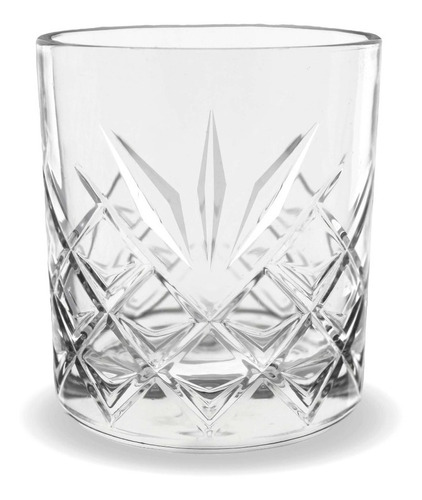 12 Vasos Elsa 345ml Cristal Coctelería Agua Vidrio Set Bar