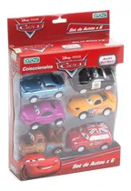 Comprar Cars Set 6 Autitos Con Mate Pull Back Orig Disney Ditoys