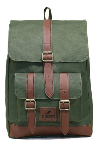 Imagen 3 de 5 de Mochila Tabasco Verde